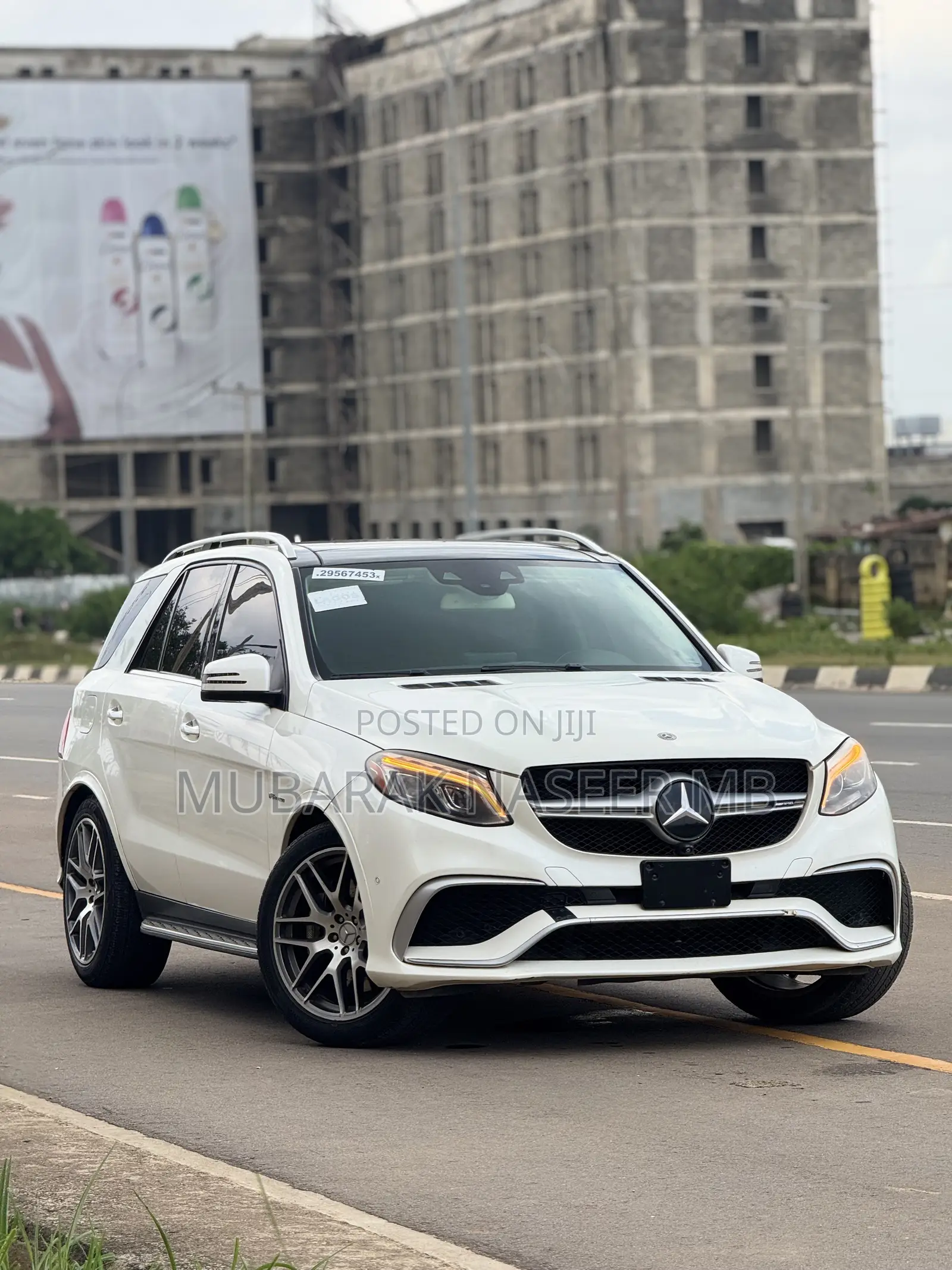 Mercedes-Benz GLE-Class AMG GLE 63 4MATIC 2017 White