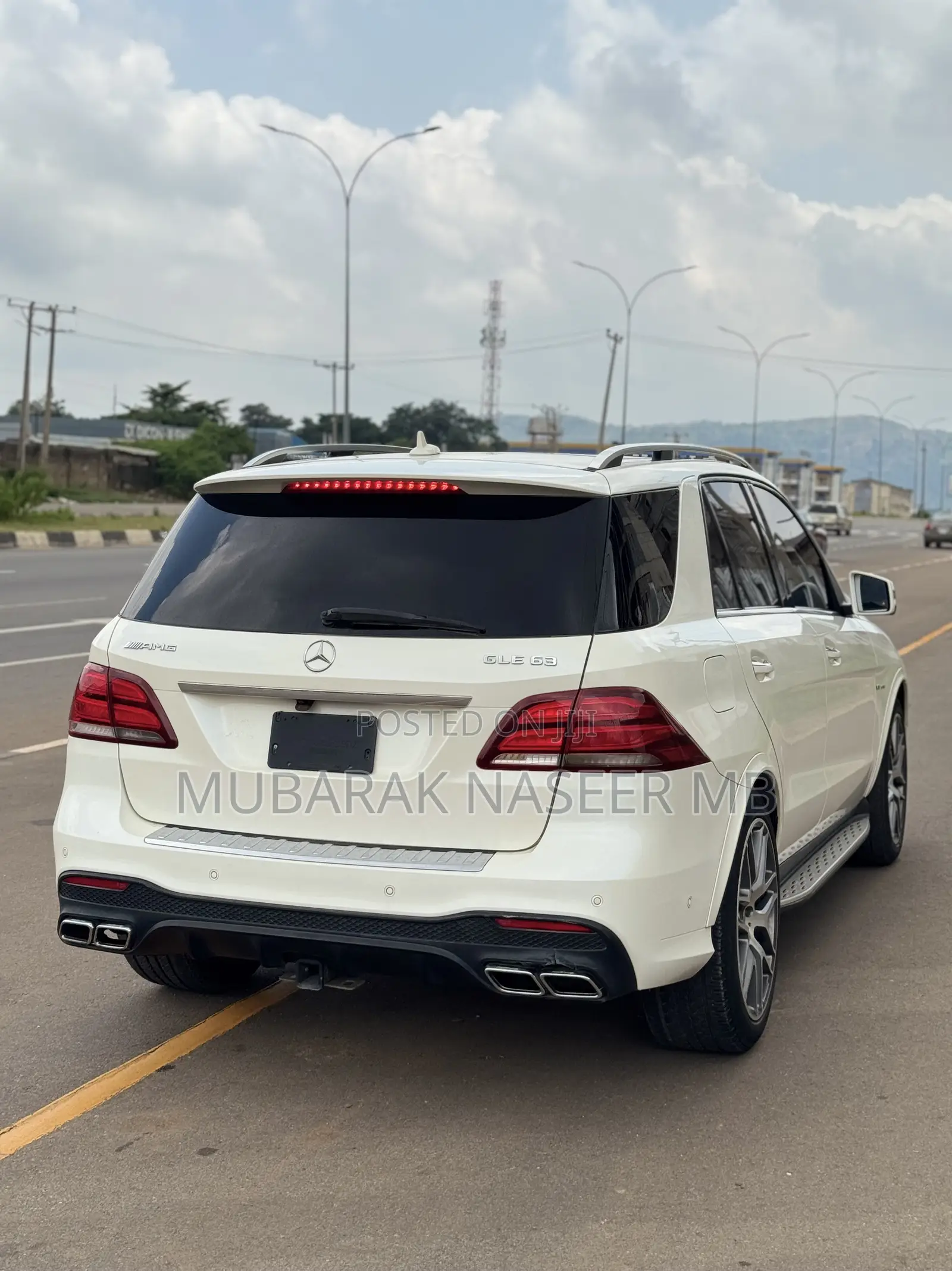 Mercedes-Benz GLE-Class AMG GLE 63 4MATIC 2017 White