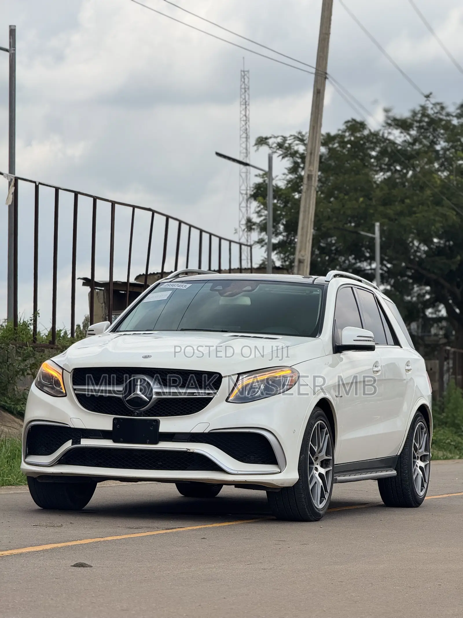 Mercedes-Benz GLE-Class AMG GLE 63 4MATIC 2017 White