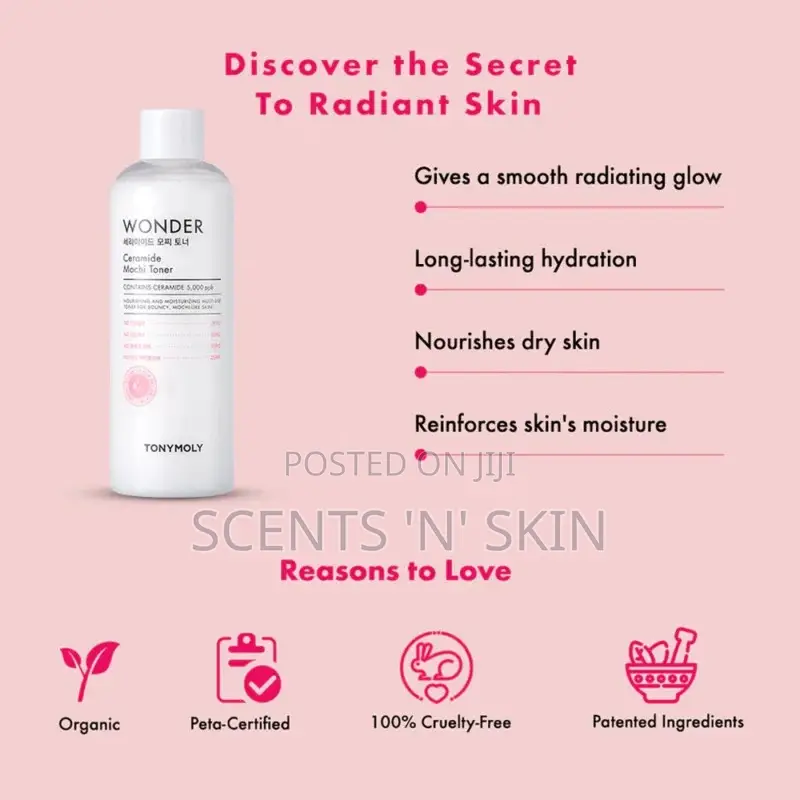 TONYMOLY Wonder Ceramide Mochi Toner - 300ml