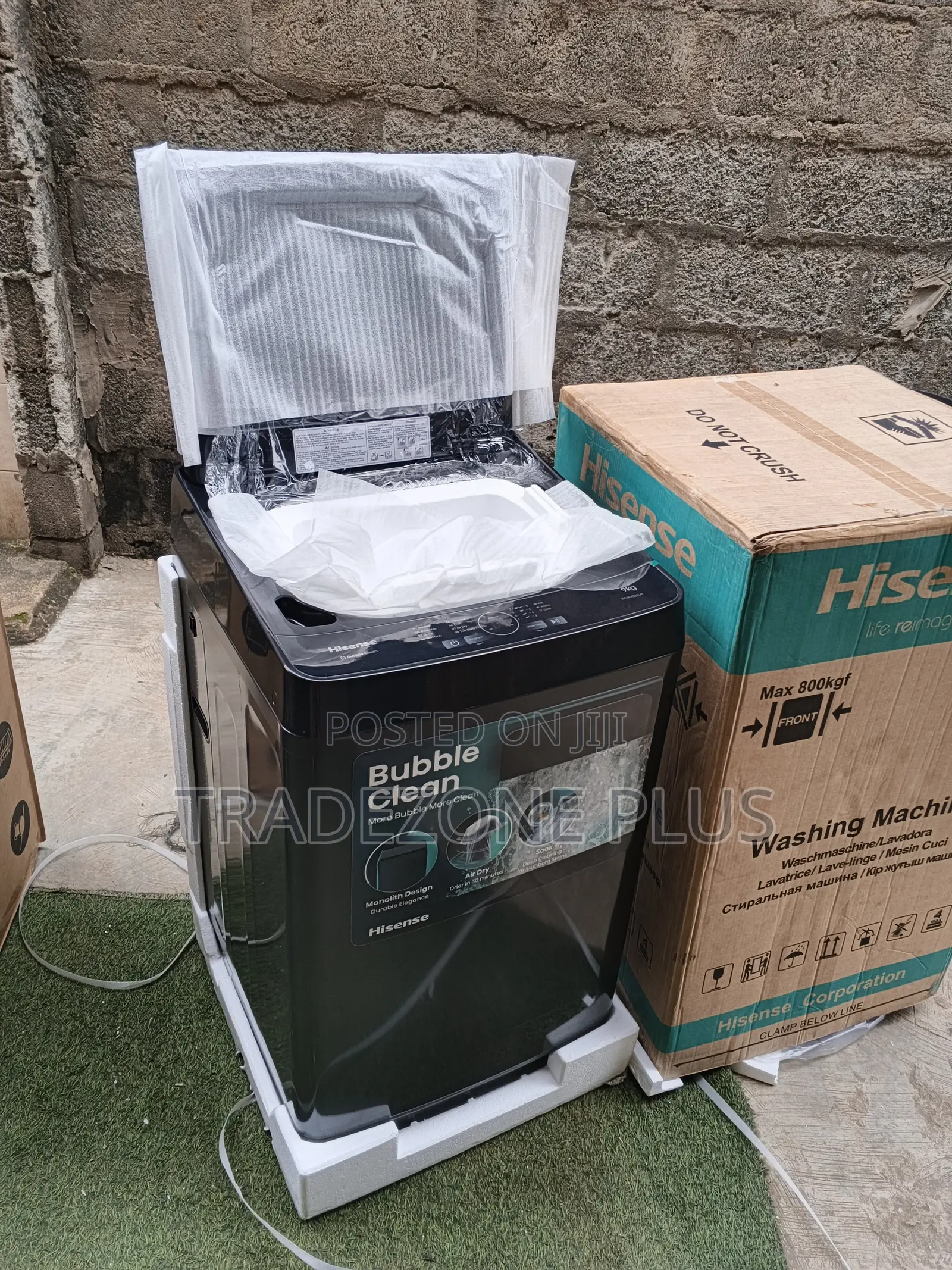 Hisense 9KG Washing Machine – Top Load WT3K9022UB