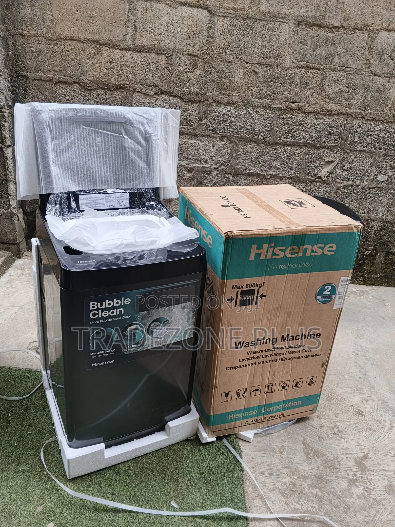 Hisense Automatic 9KG Top Loader WT3K9022UB