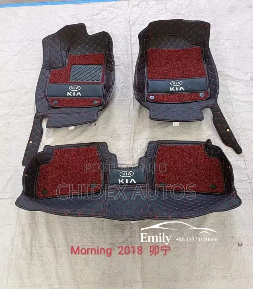 Leather Foot Mat for Toyota #