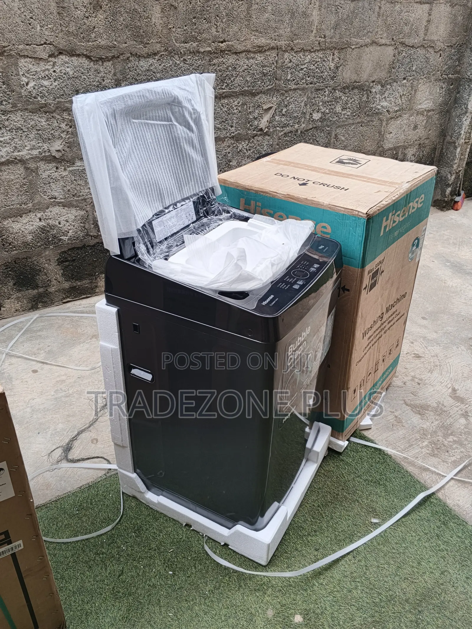 9KG Top Load Hisense Washer – WT3K9022UB