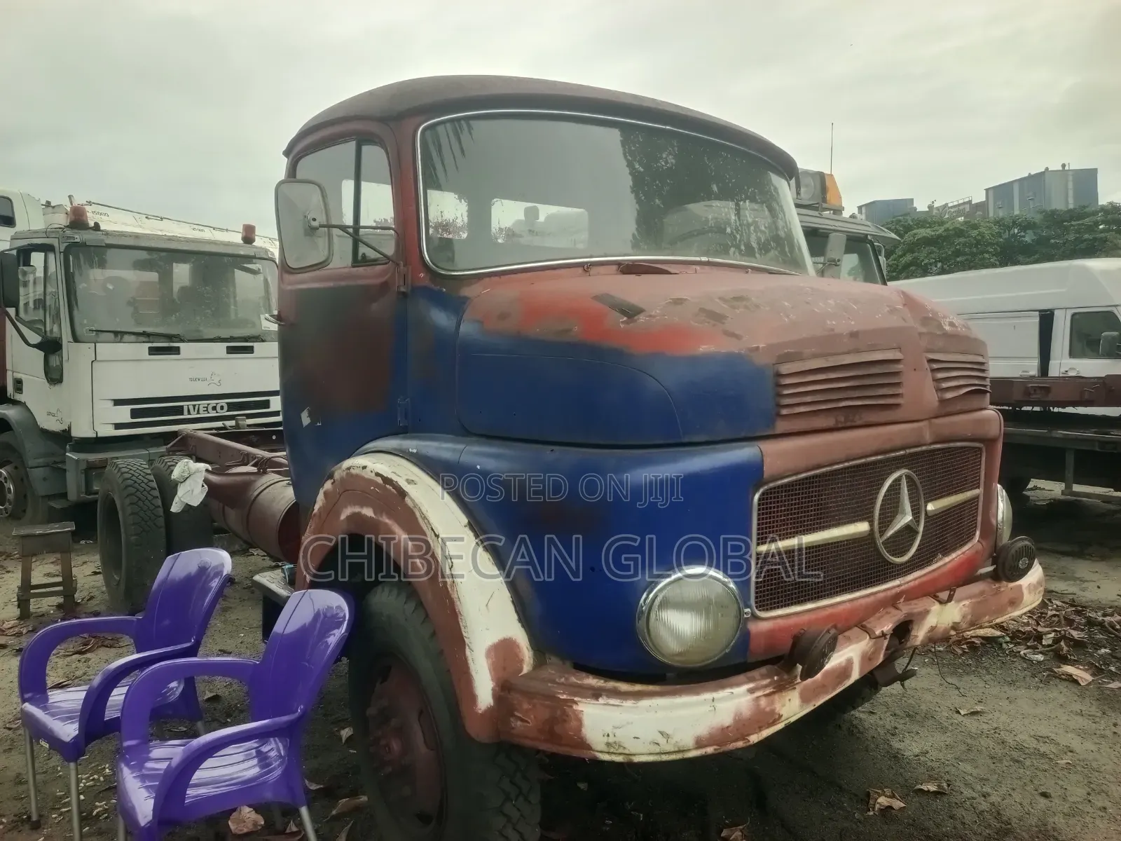 Mercedes Benz 911 Truck (Cab and Chassis, Foreign Used)