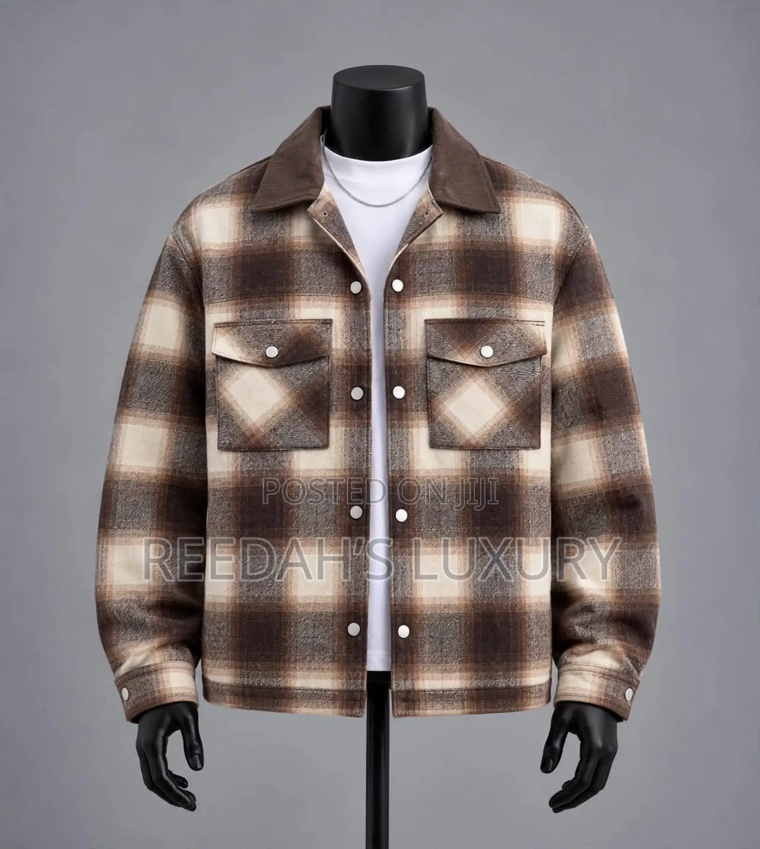 Urban Check Over Shirt