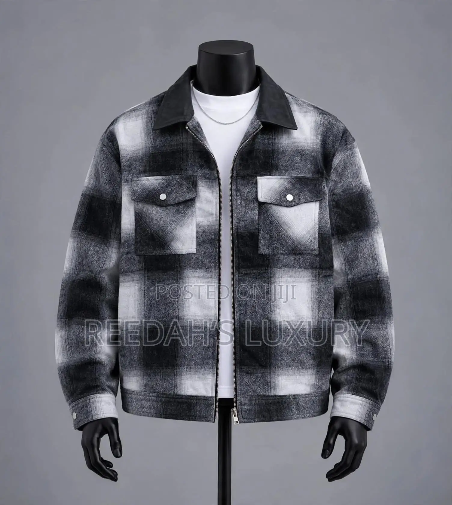 Urban Check Over Shirt