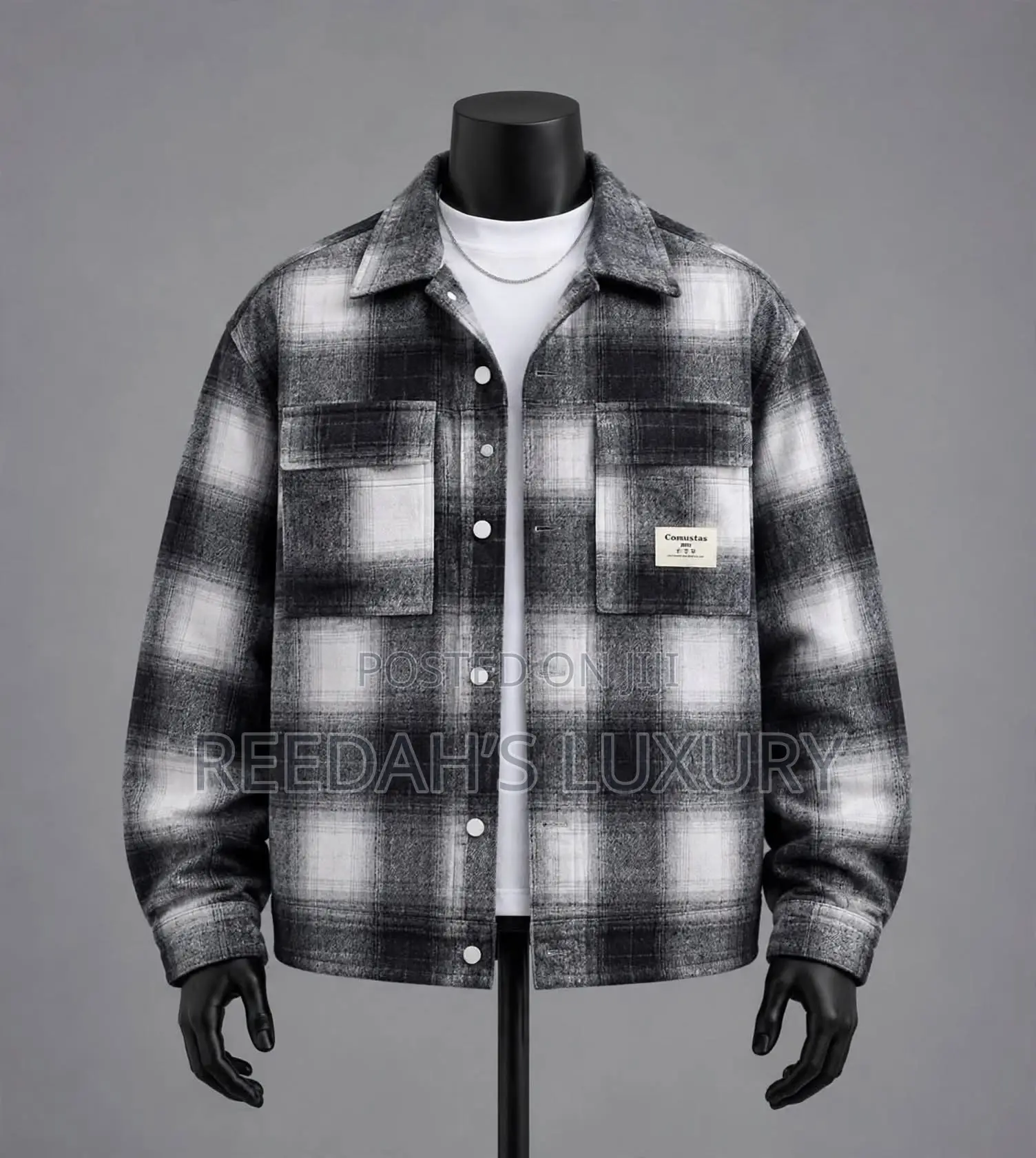 Urban Check Over Shirt
