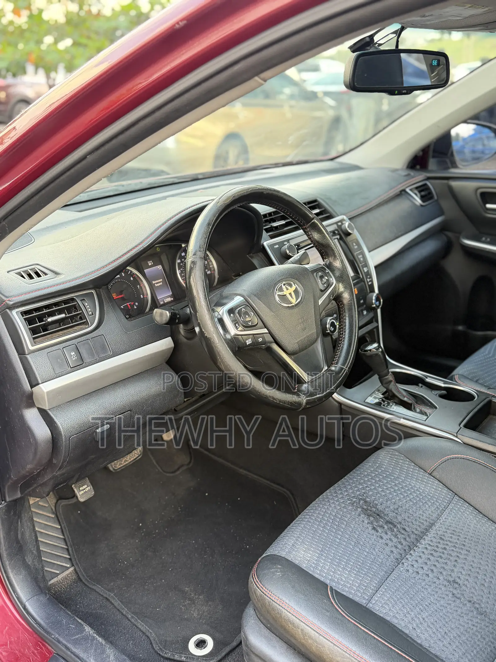 Toyota Camry SE 4dr Sedan (2.5L 4cyl 6A) 2016 Burgundy