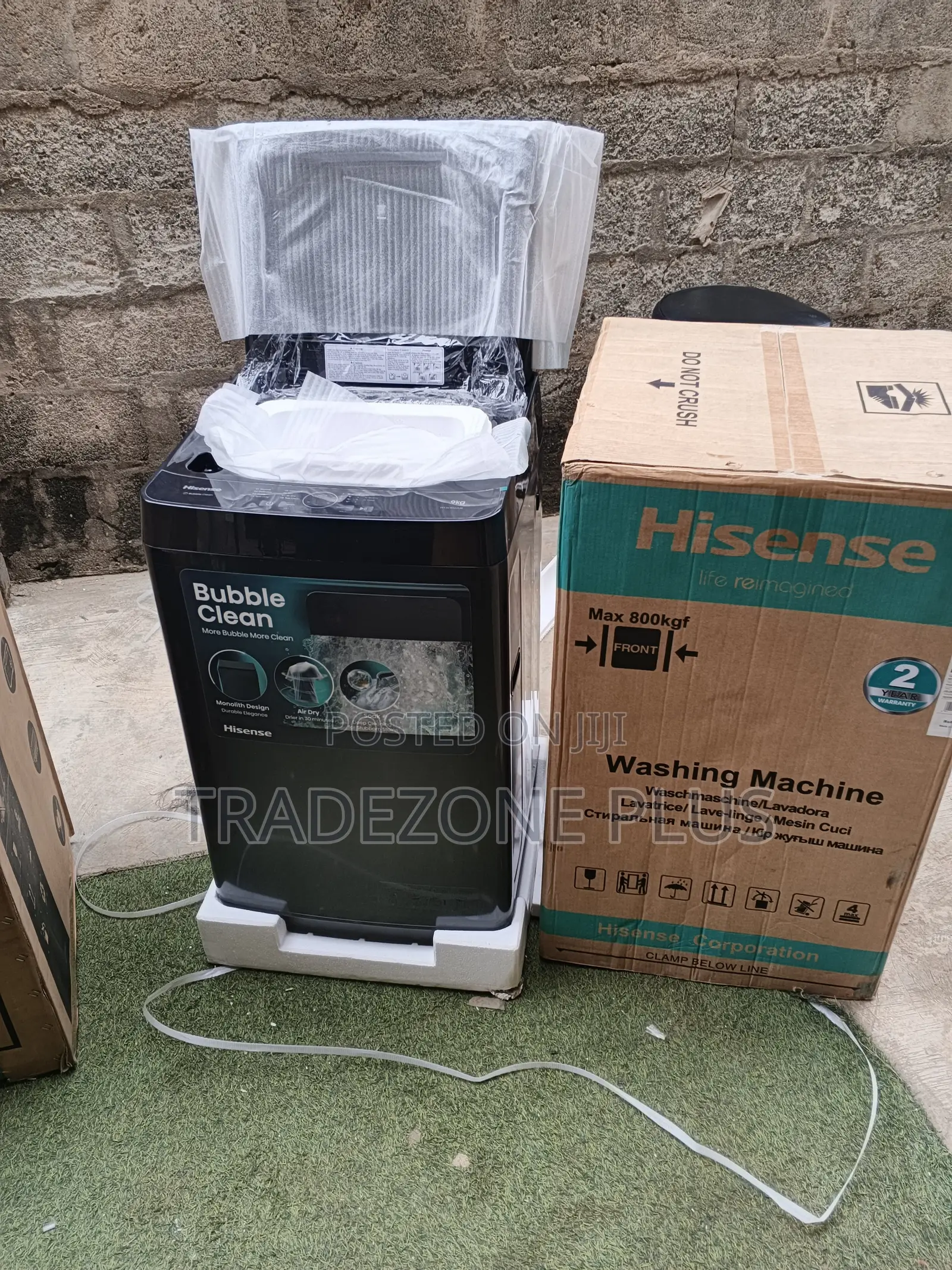 WT3K9022UB 9KG Hisense Top Loader Washing Machine