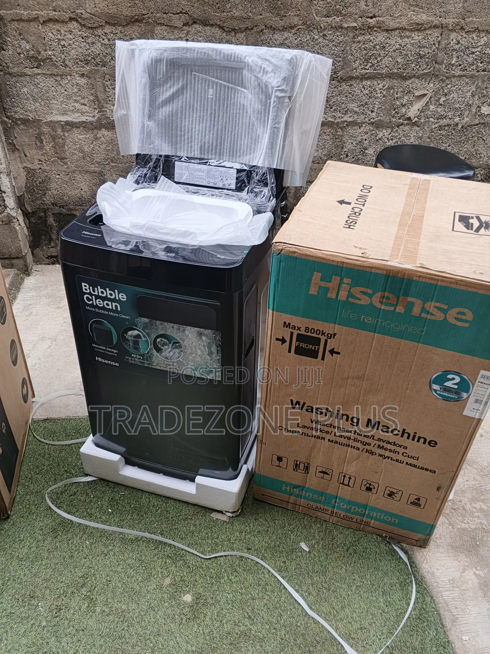 WT3K9022UB 9KG Hisense Top Loader Washing Machine