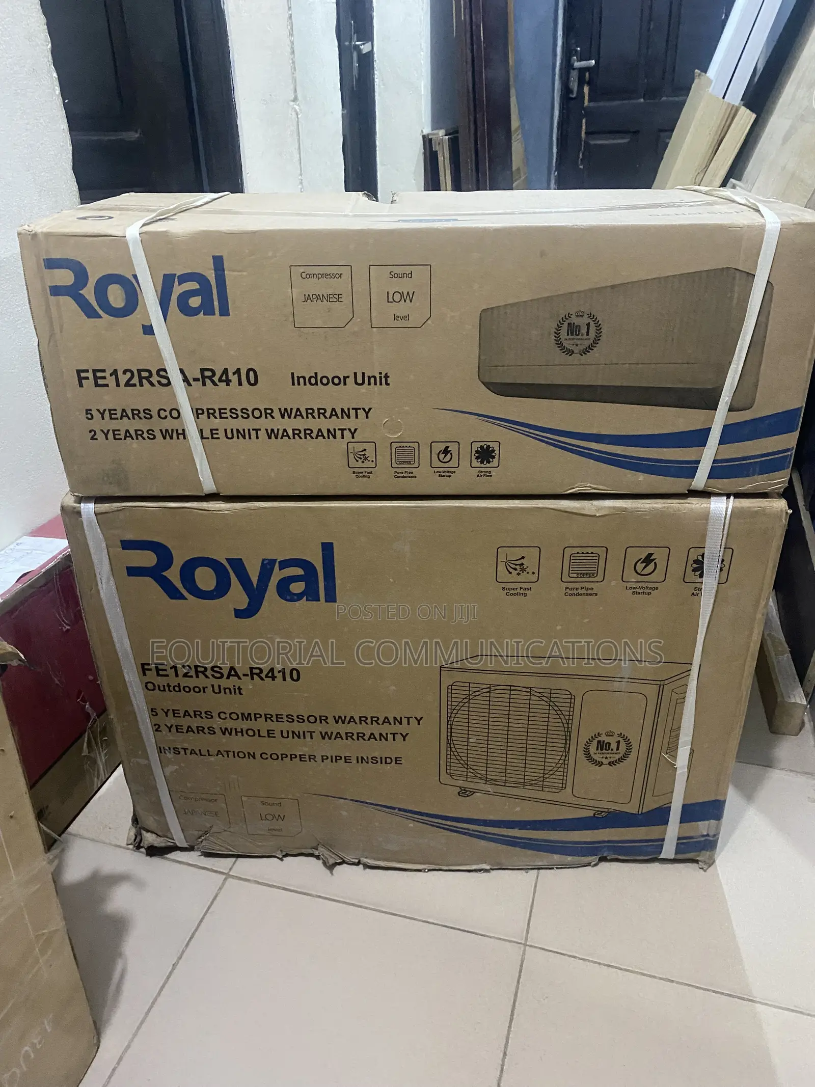 Royal R410A 1.5HP Wall Split Air Conditioner