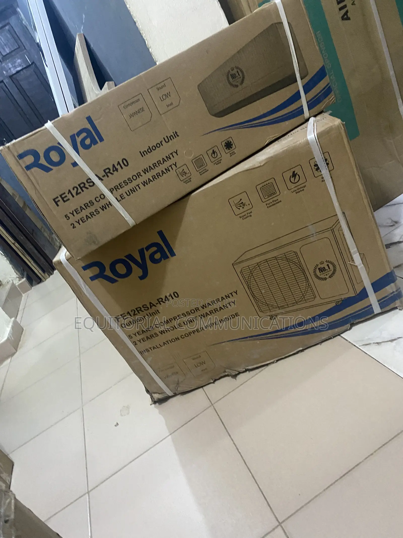 Royal R410A 1.5HP Wall Split Air Conditioner