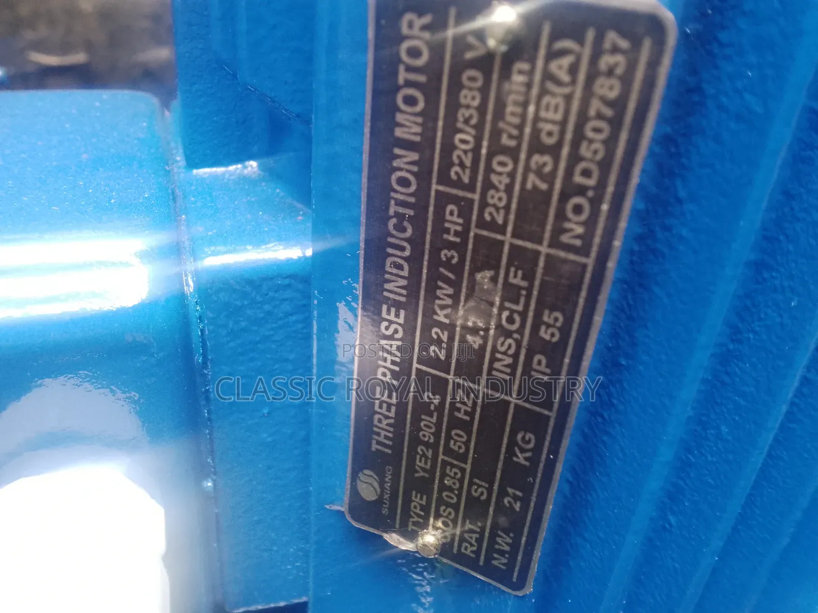2.2 Kw Inline Industrial Water Pump 3 Phase