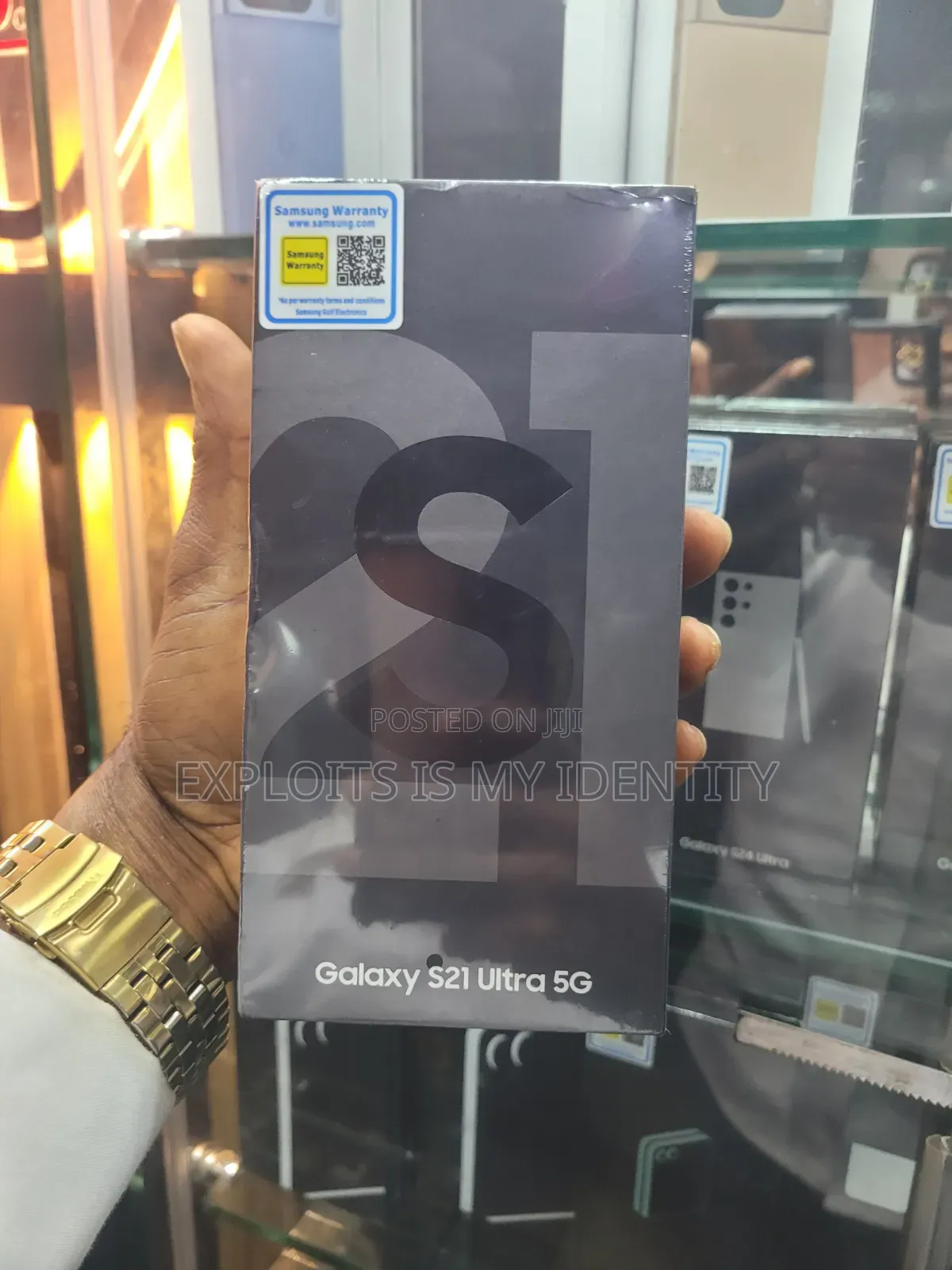 New Samsung Galaxy S21 Ultra 5G 128 GB Black