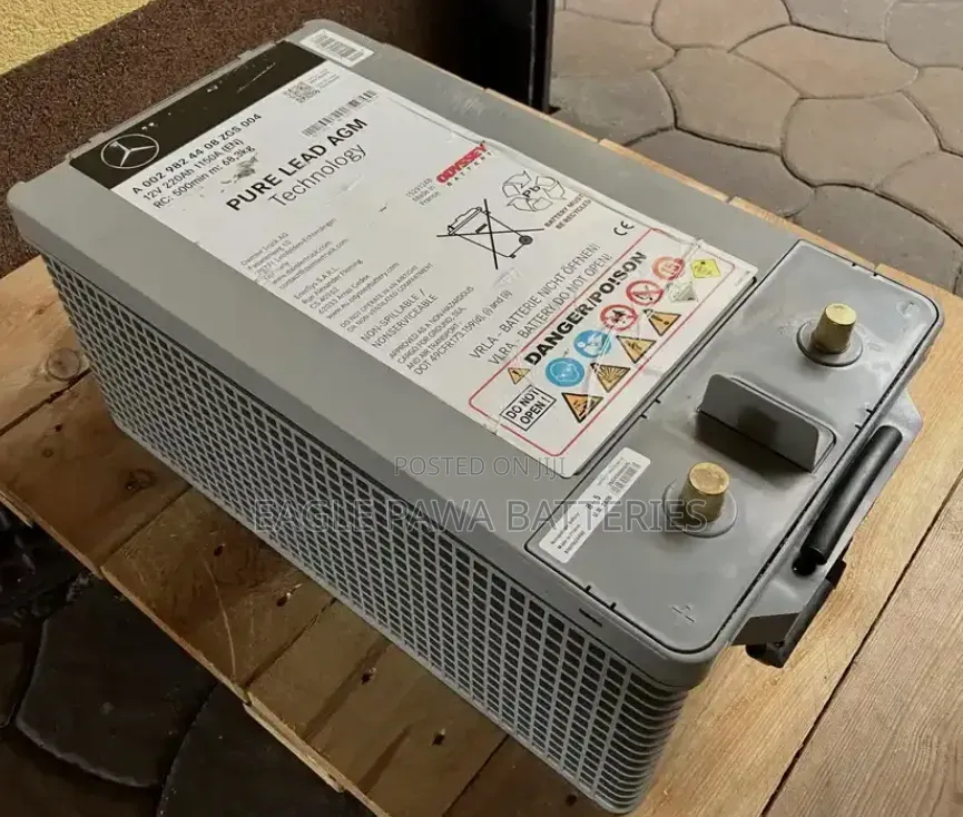 Heavy Duty Benz AGM Battery 220ah