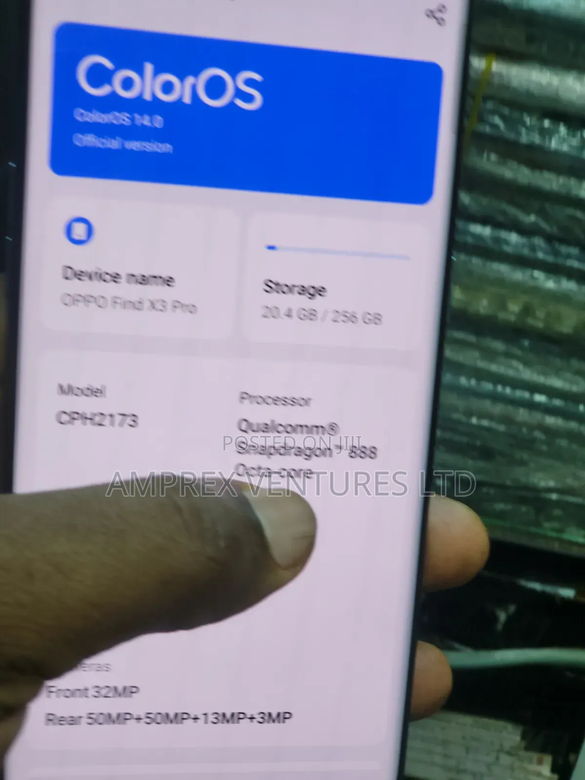 Oppo Find X3 Pro 256 GB Blue