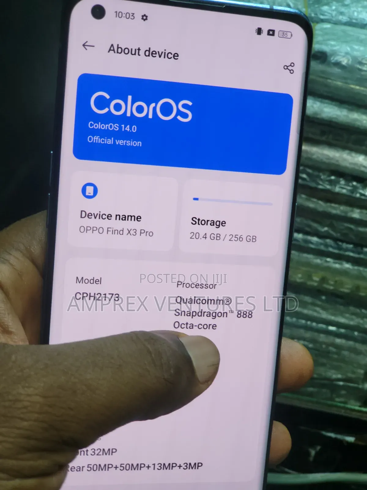 Oppo Find X3 Pro 256 GB Blue