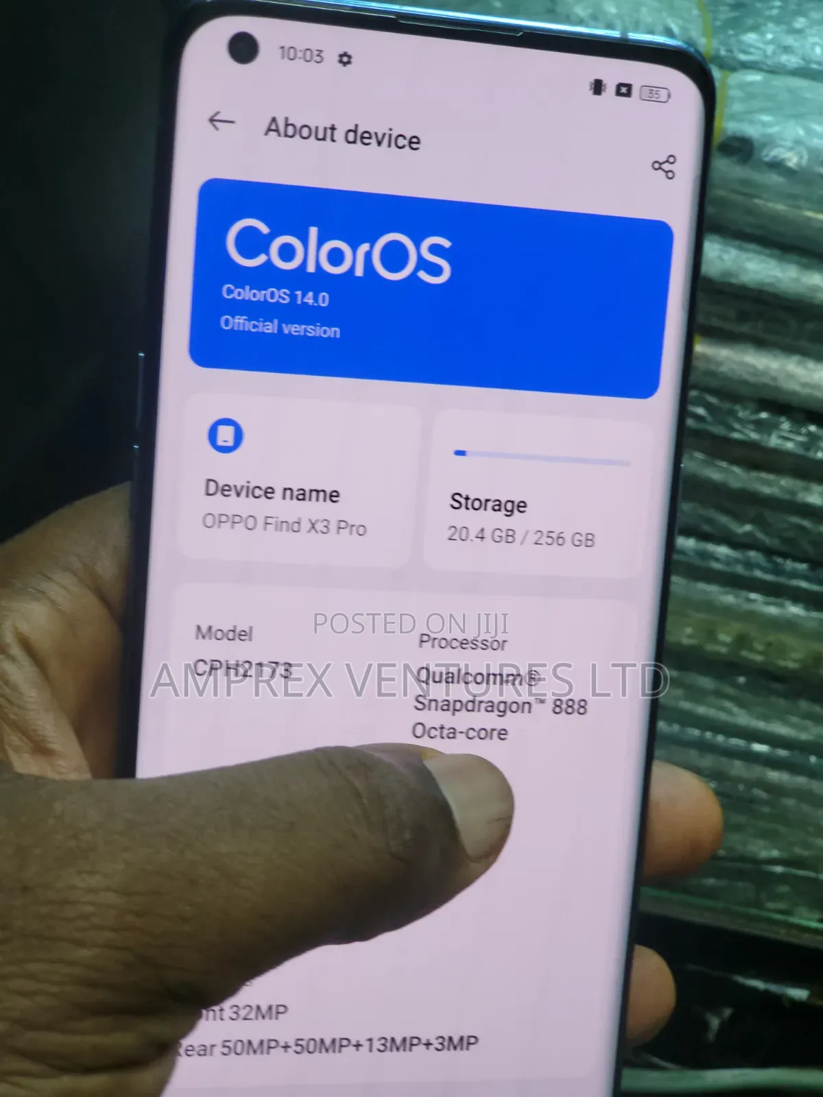 Oppo Find X3 Pro 256 GB Blue