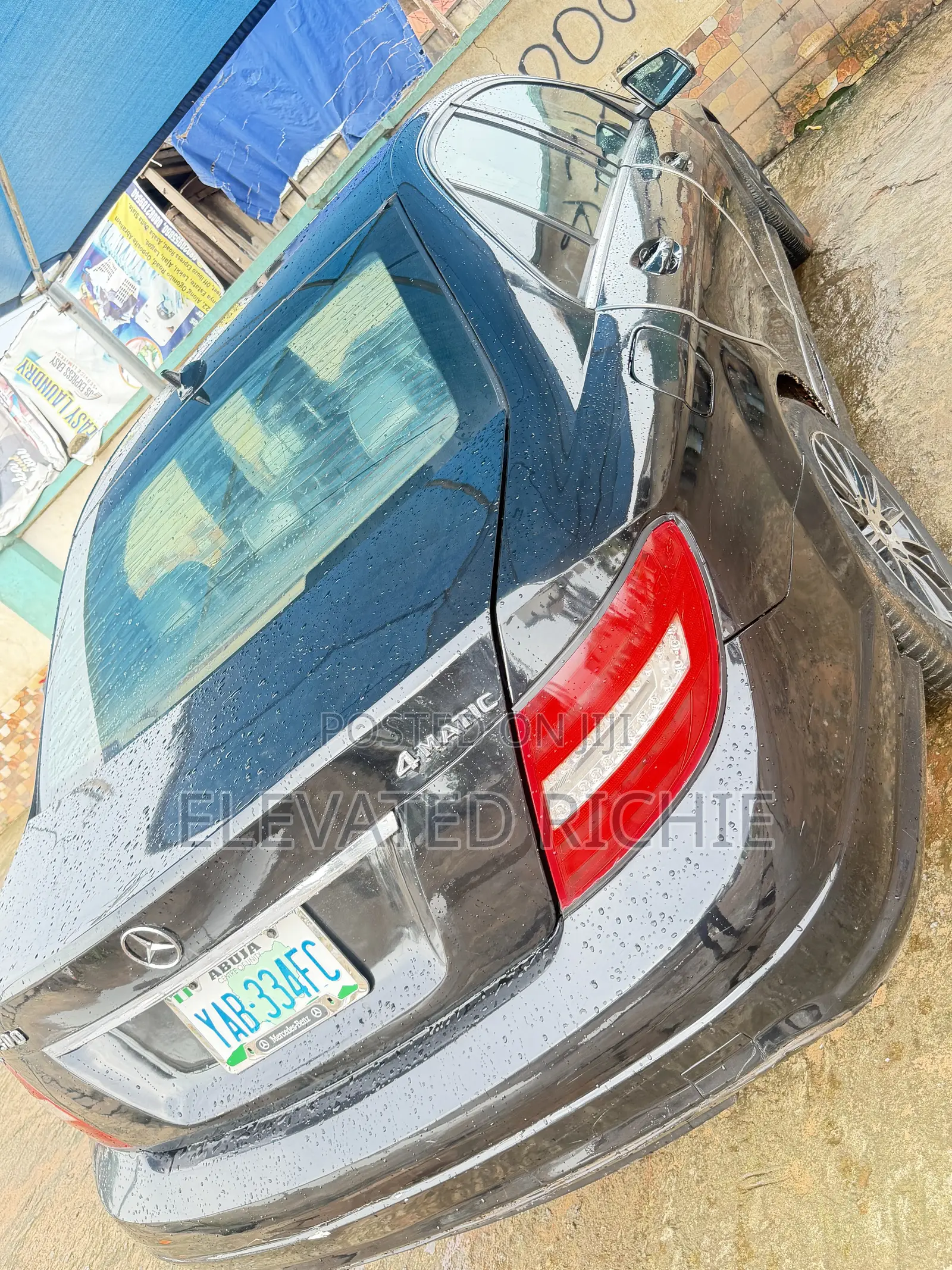 Mercedes-Benz C300 Sport Sedan AWD (3.0L 6cyl 7A) 2009 Black