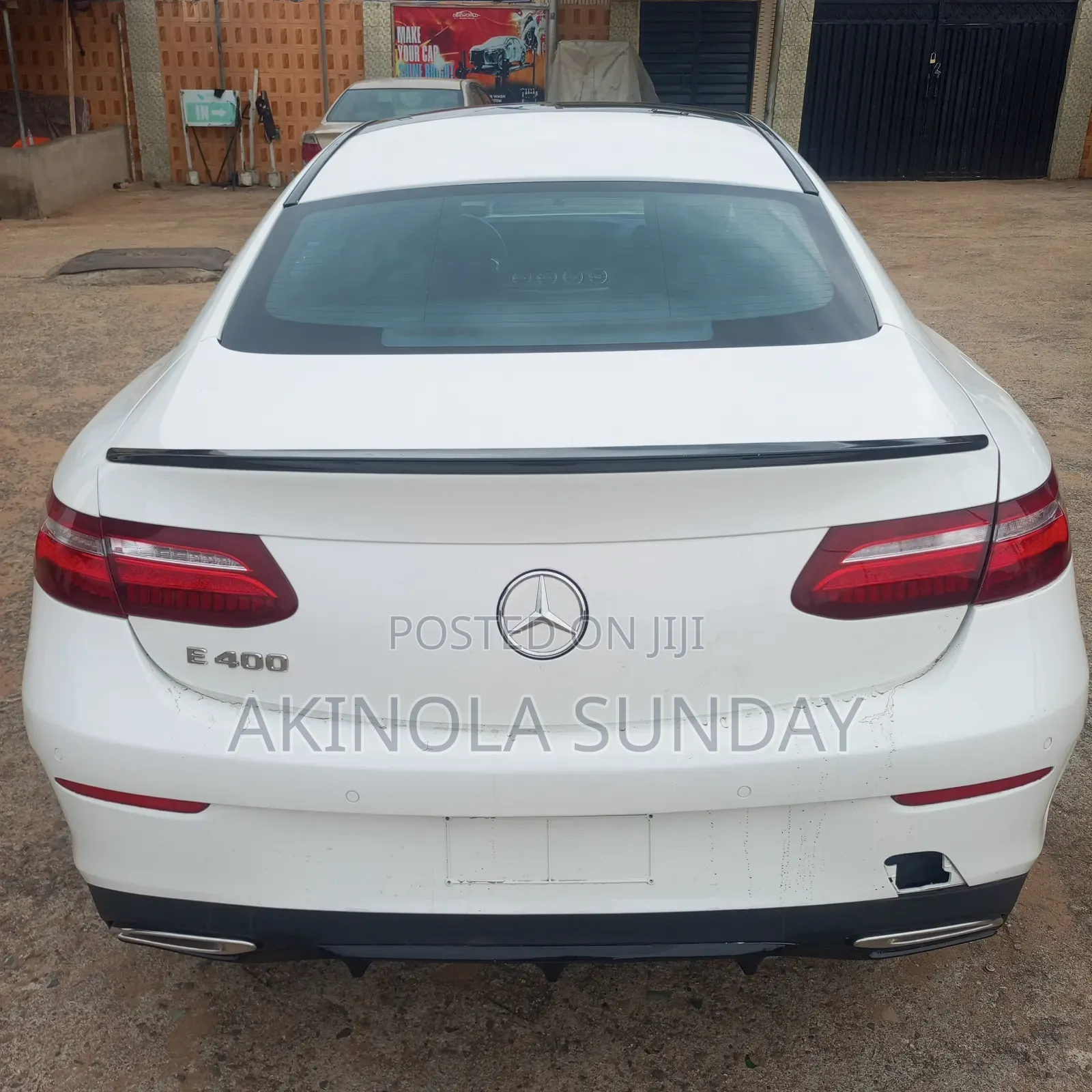 Mercedes-Benz E400 2018 White