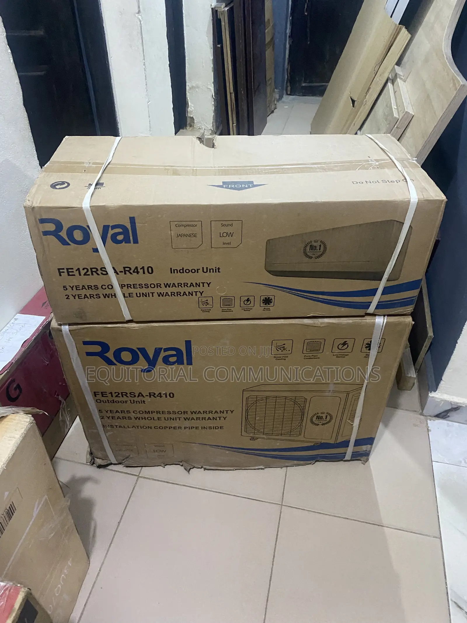 Royal R410A 1.5HP Standard Air Conditioning Unit