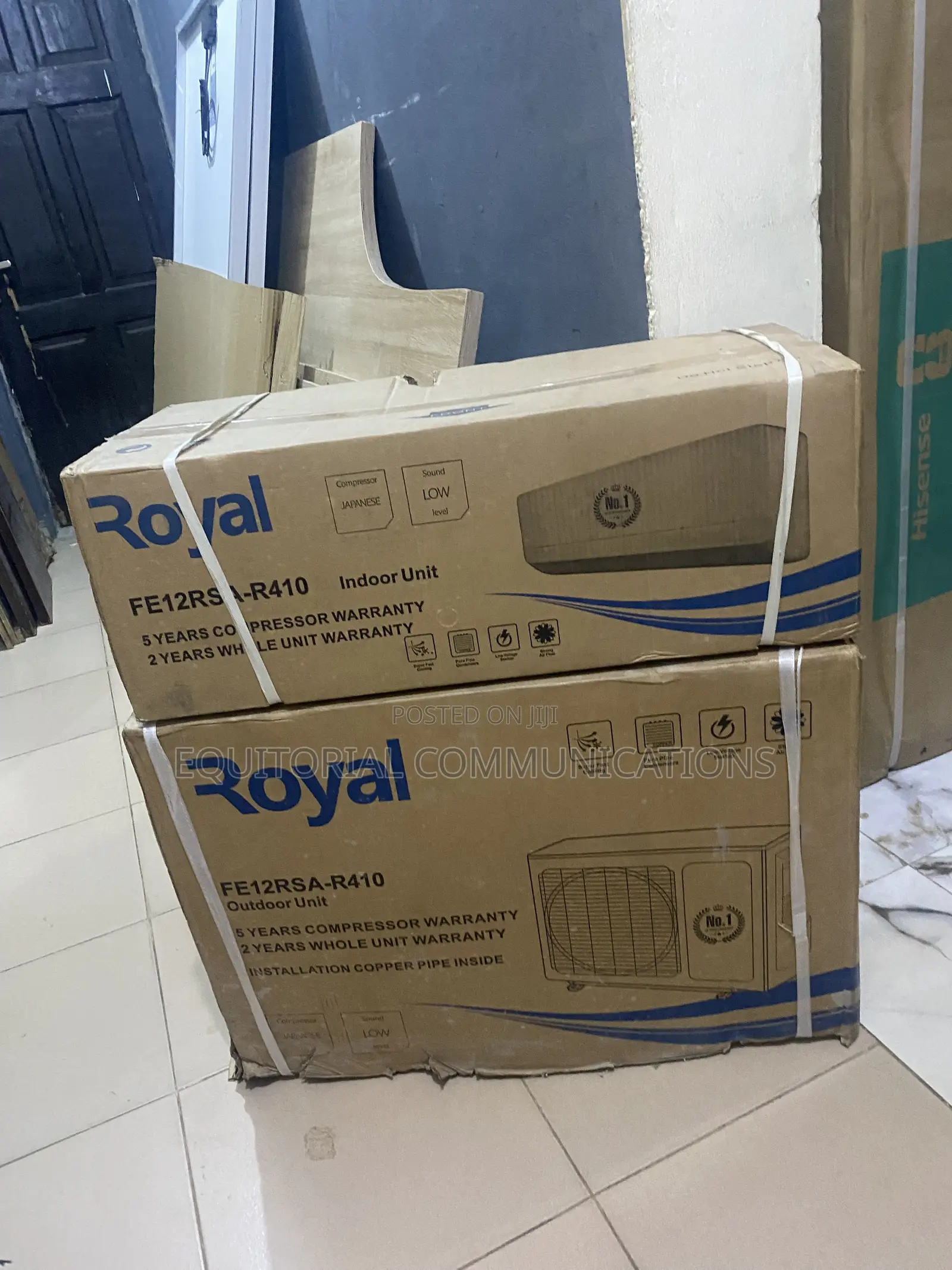 Royal R410A 1.5HP Non-Inverter Wall AC