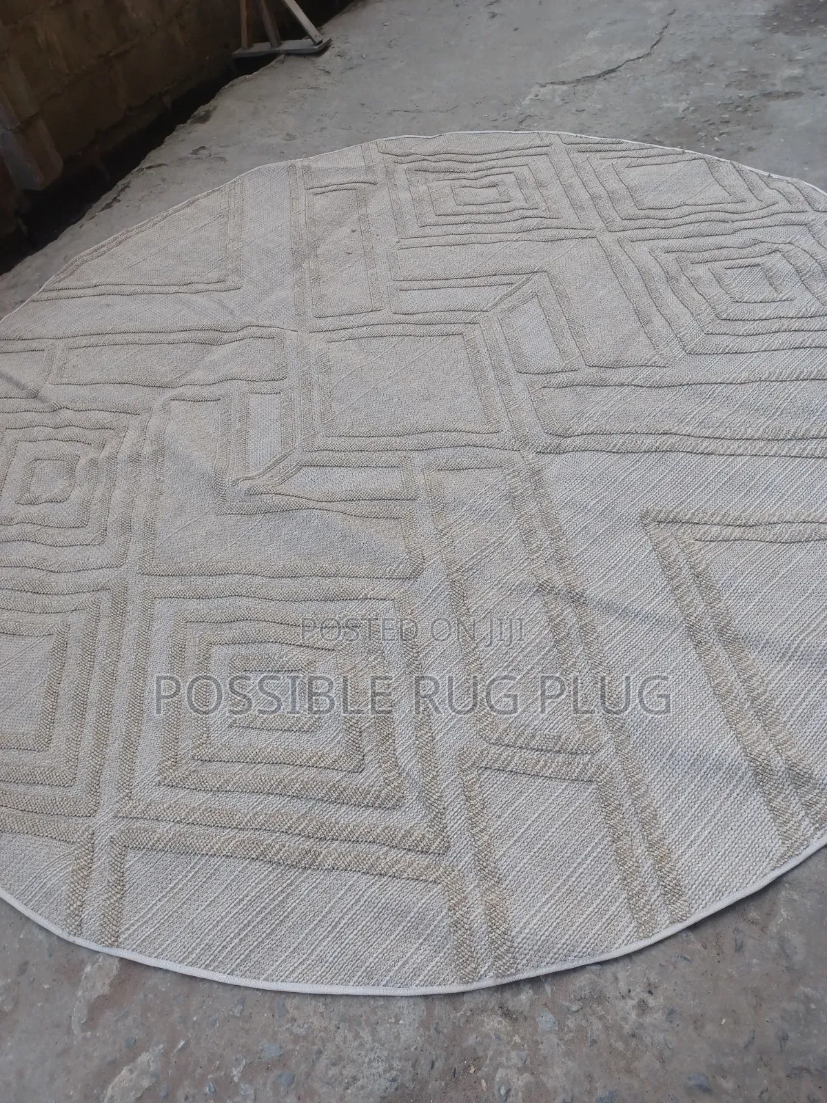 Customised Round Center Rug