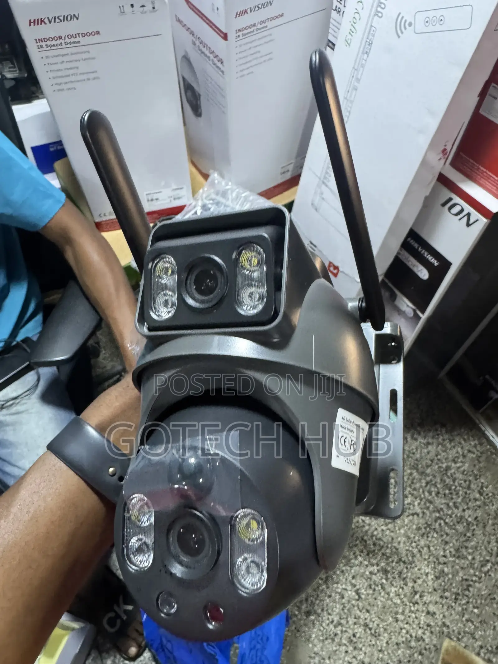 V380 Max Dual Lens 6mp PTZ Aov Camera BP9-L