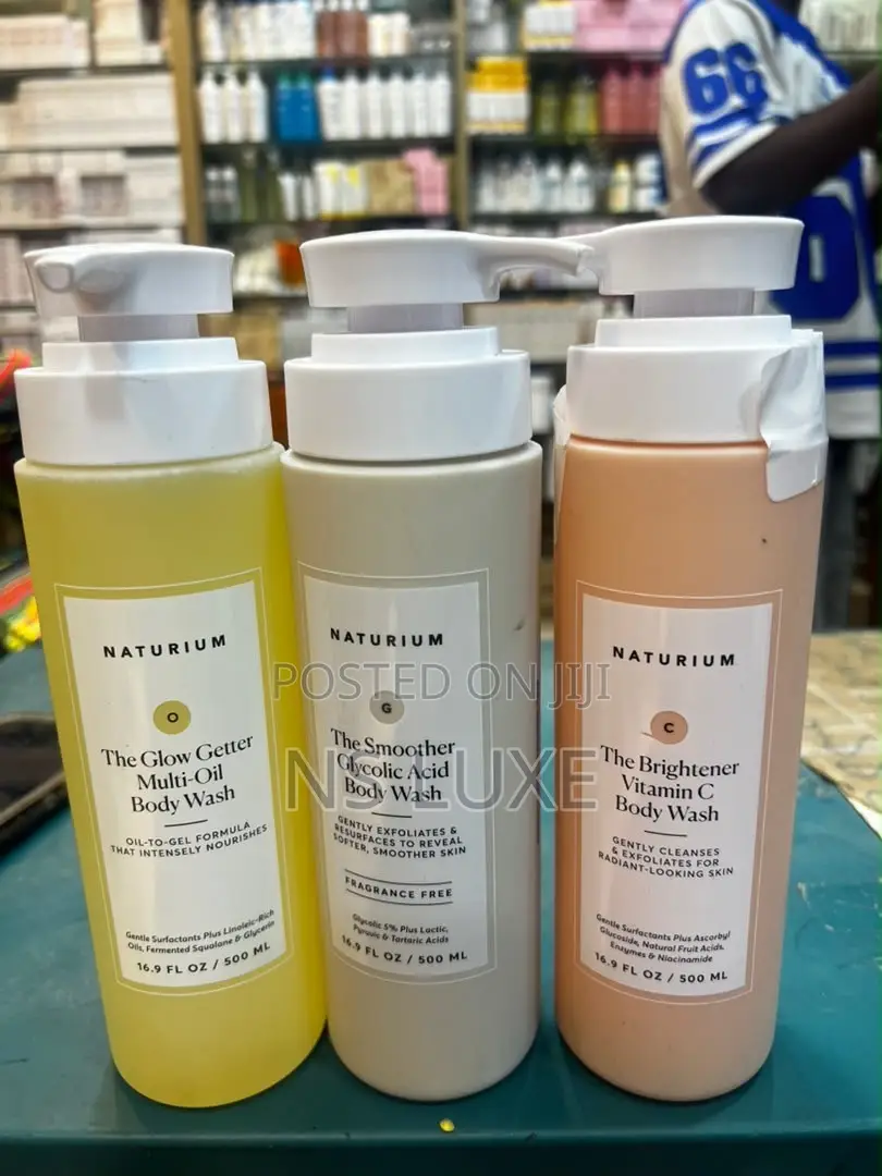 Naturium the Smoother Exfoliating Body Wash All Variants