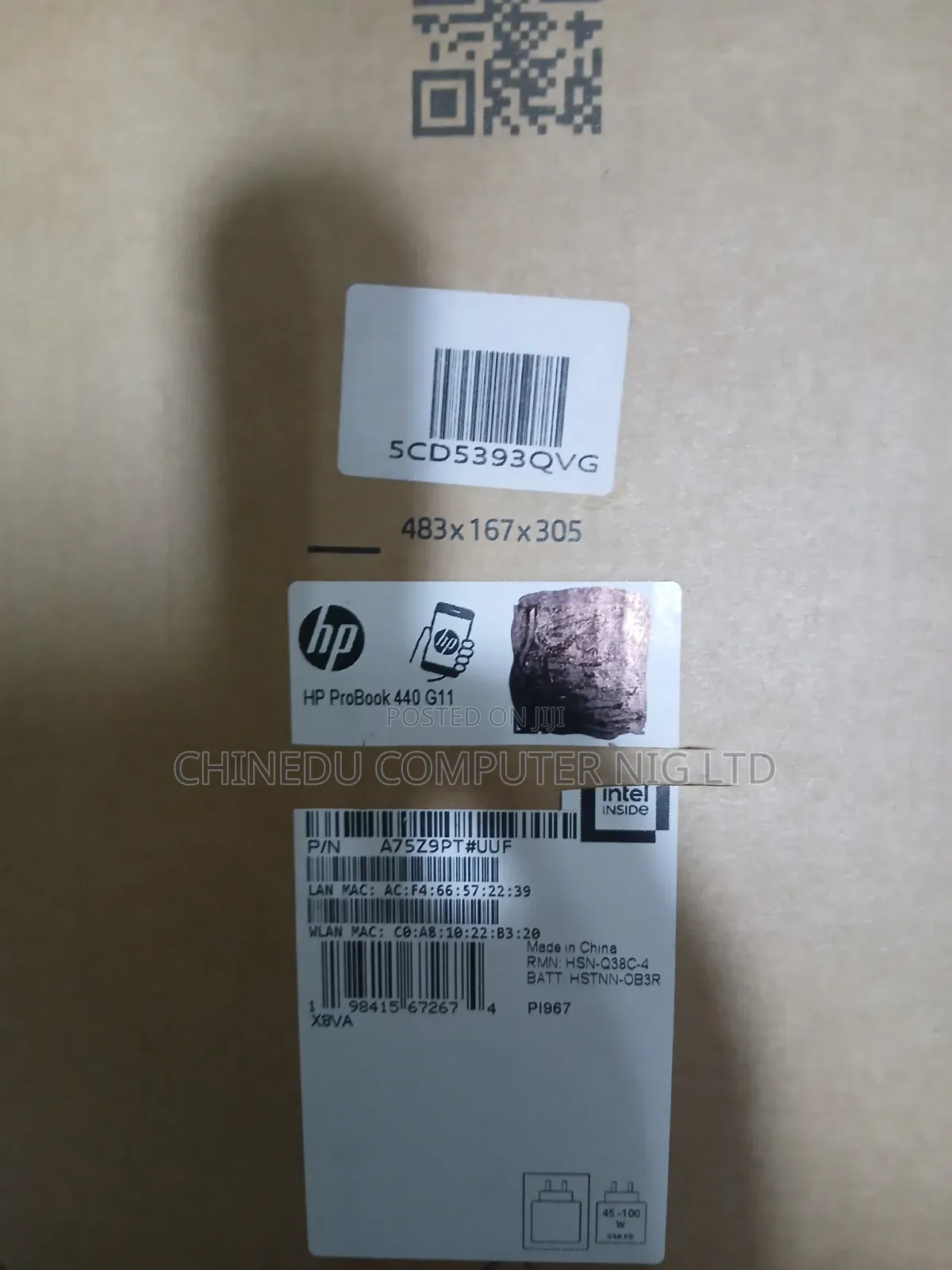 New Laptop HP ProBook 440 8GB Intel Core Ultra 5 SSD 512GB
