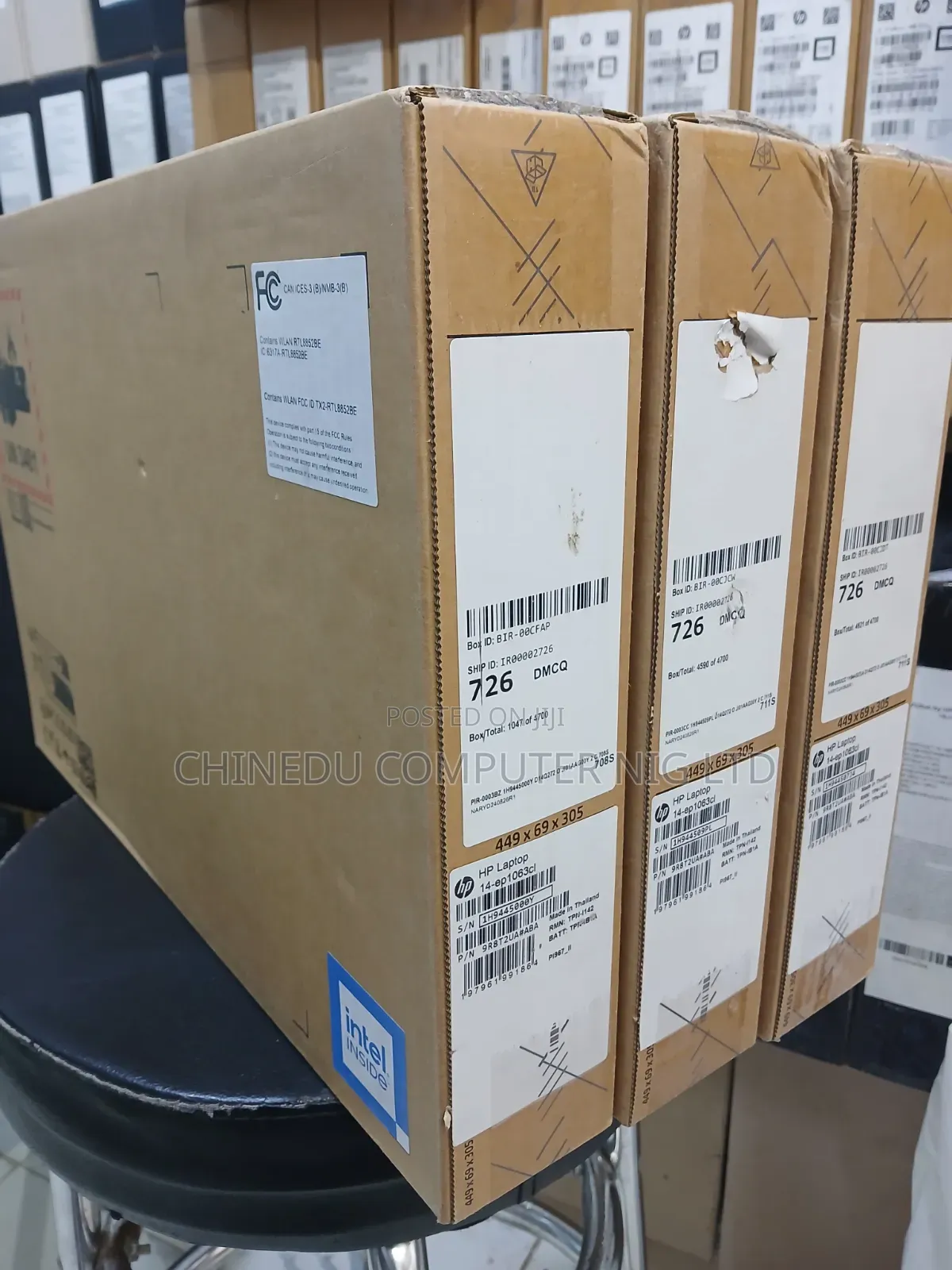 New Laptop HP 14-ep0063 12GB Intel Core 3 SSD 512GB