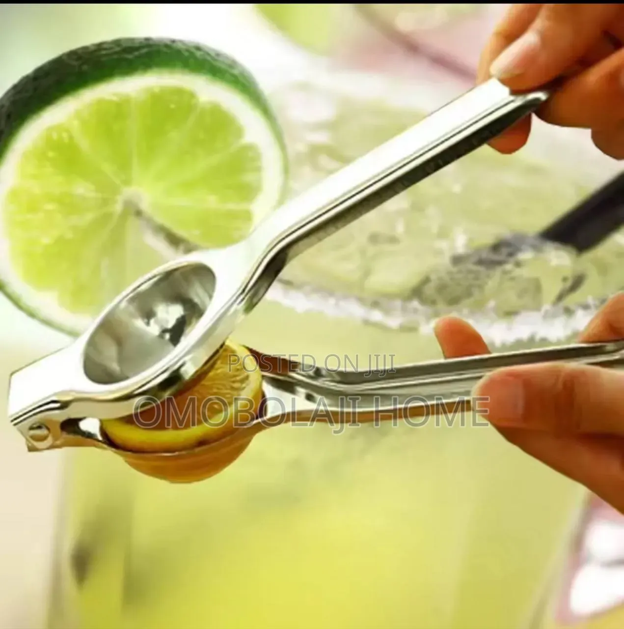 Stainless Steel Manual Lemon Squeezer - Hand Citrus Juicer