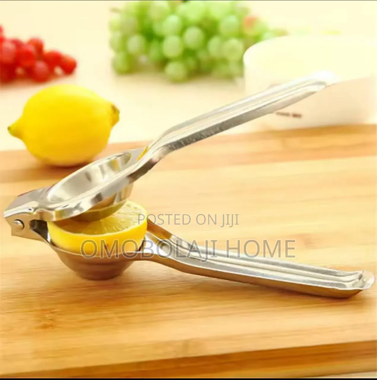 Stainless Steel Manual Lemon Squeezer - Hand Citrus Juicer