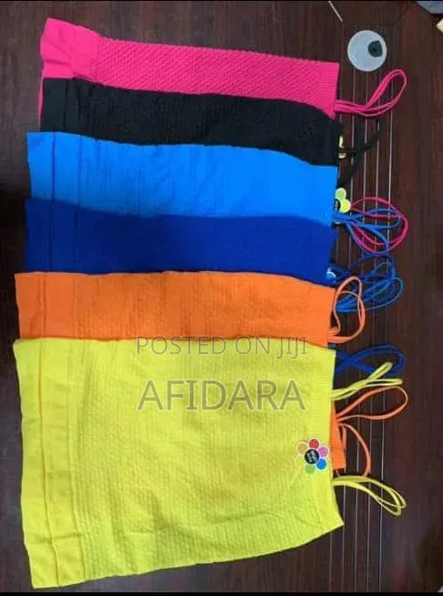 Set of 6 Singlets and Bra Top for Girls