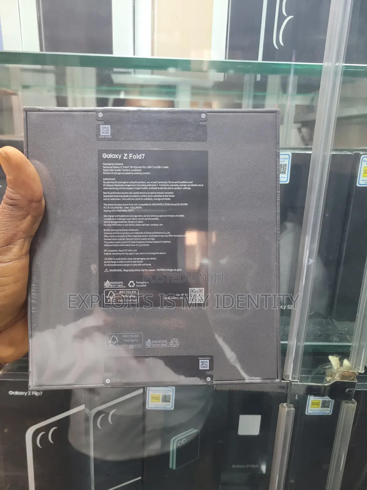 New Samsung Galaxy Z Fold7 512 GB Blue