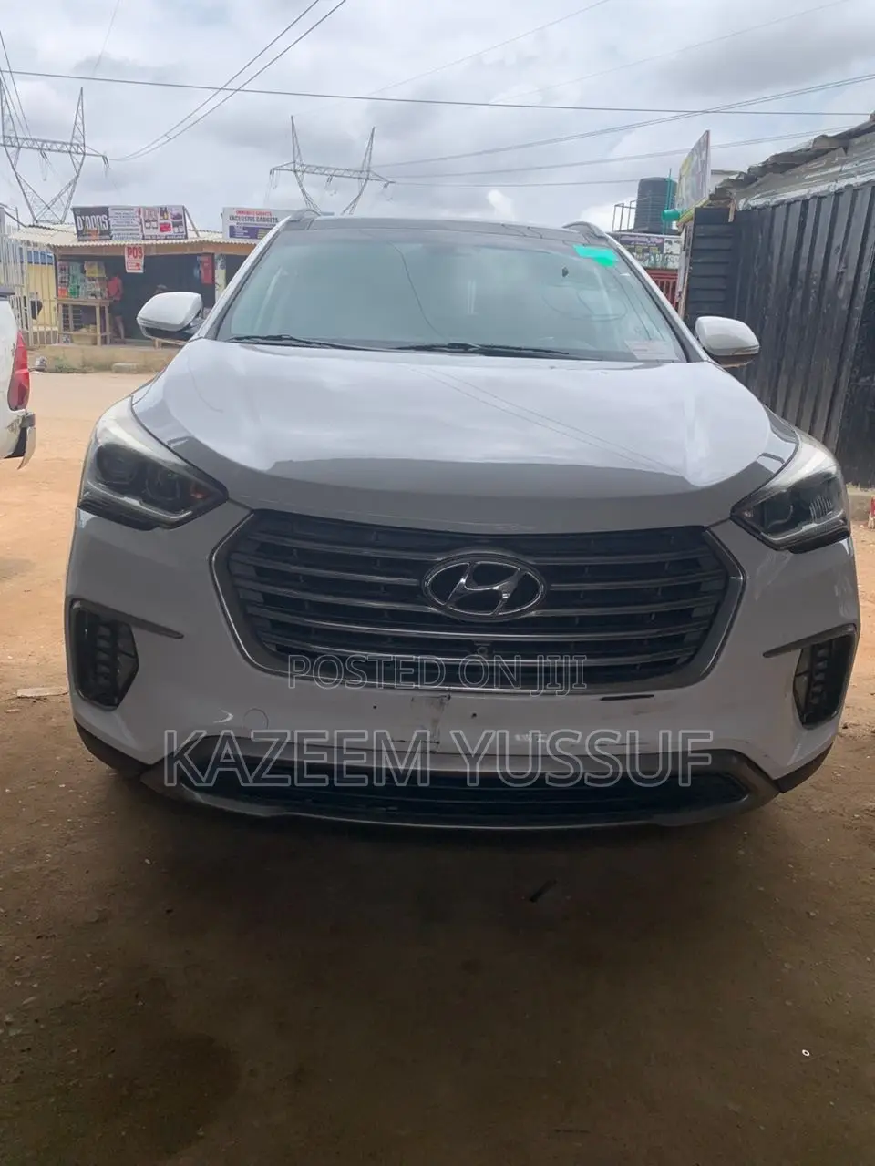 Hyundai Santa Fe SE Ultimate AWD 2017 White