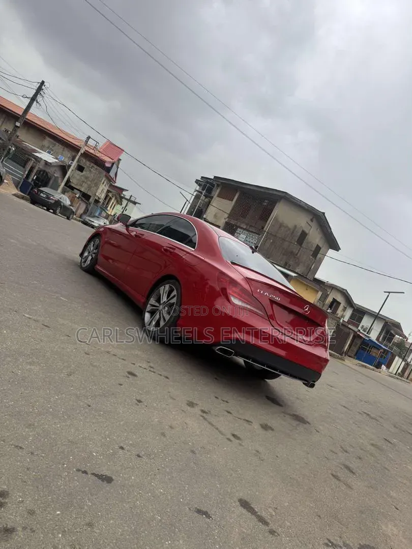 Mercedes-Benz CLA-Class 2015 Red