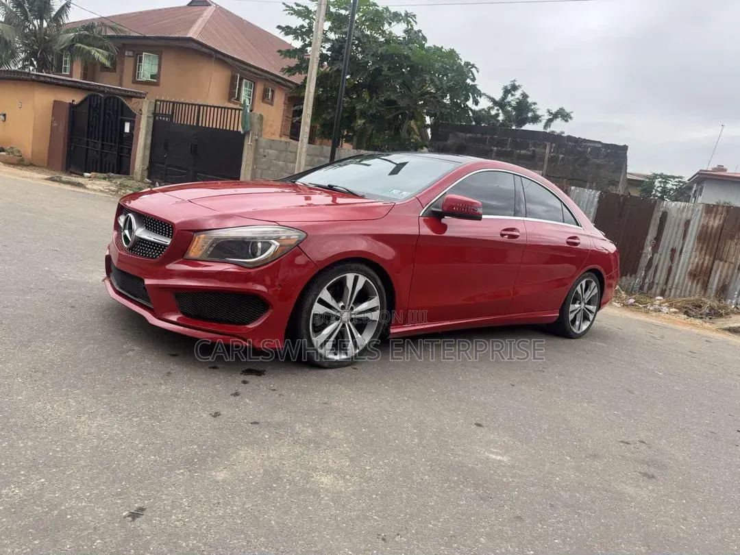 Mercedes-Benz CLA-Class 2015 Red