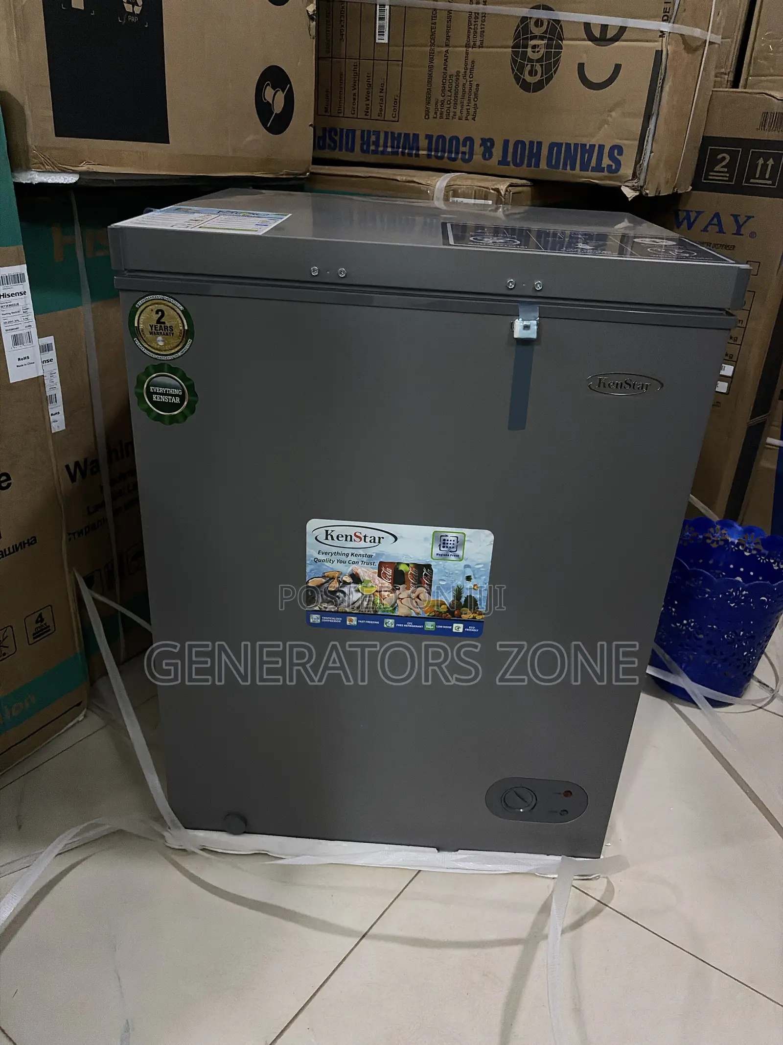 Kenstar KS-210S Chest Freezer 160 Litres