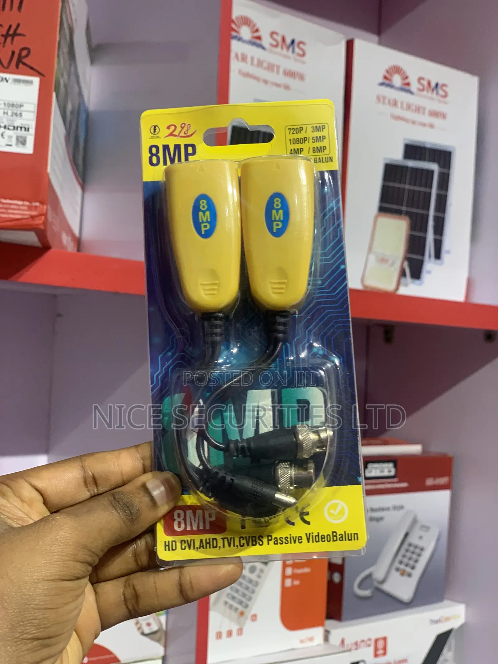 8mp Hd Video Balun Ahd,tvi,cvbs