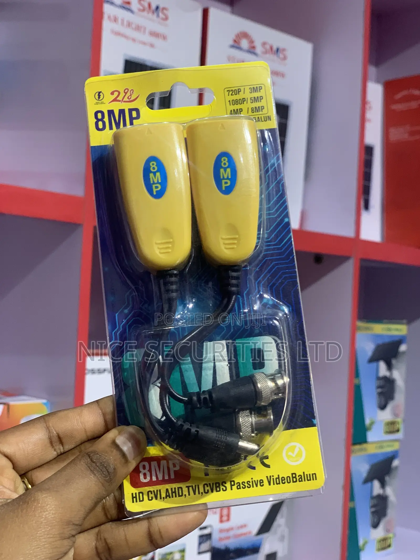 8mp Hd Video Balun Ahd,tvi,cvbs