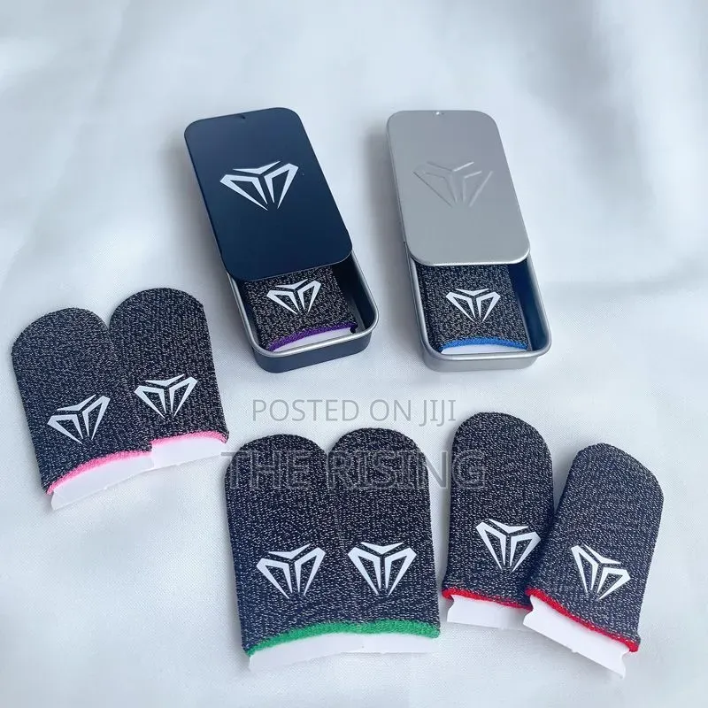 Gaming Finger Sleeves With Storage Case for Gaming