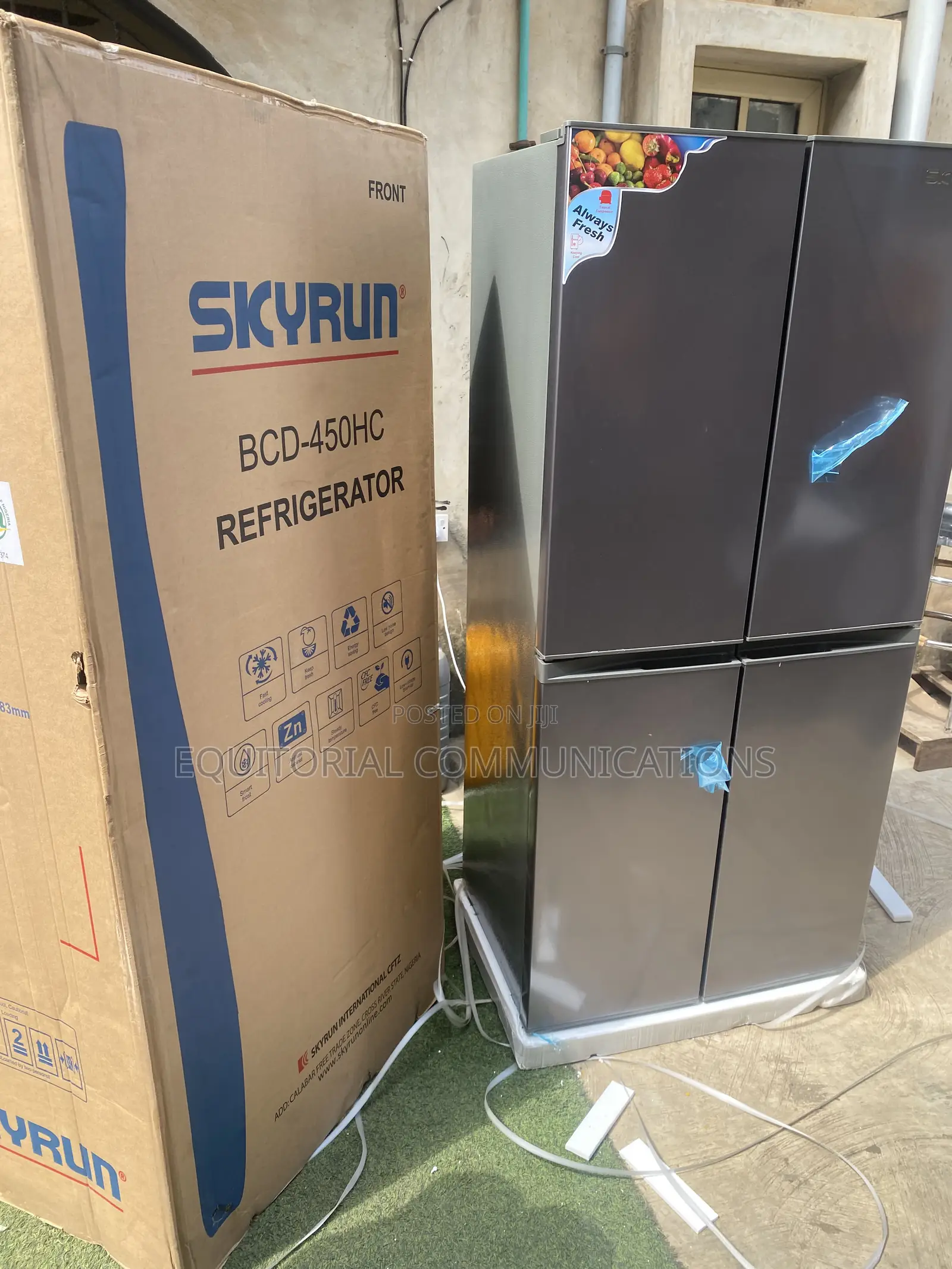 Skyrun BCD-450HC Premium 4-Door Fridge