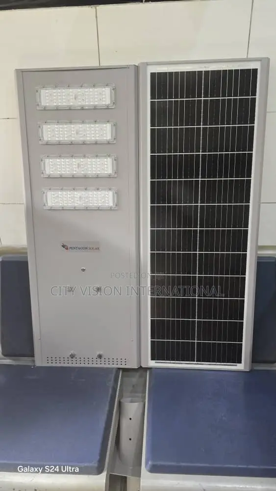 Pentagon Solar Industrial Street Light