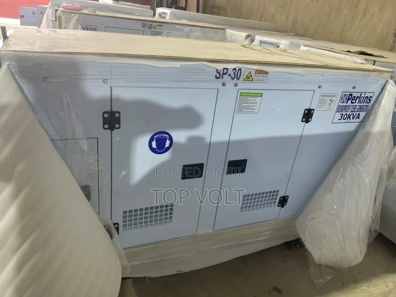 30KVA Soundproof Diesel Generator