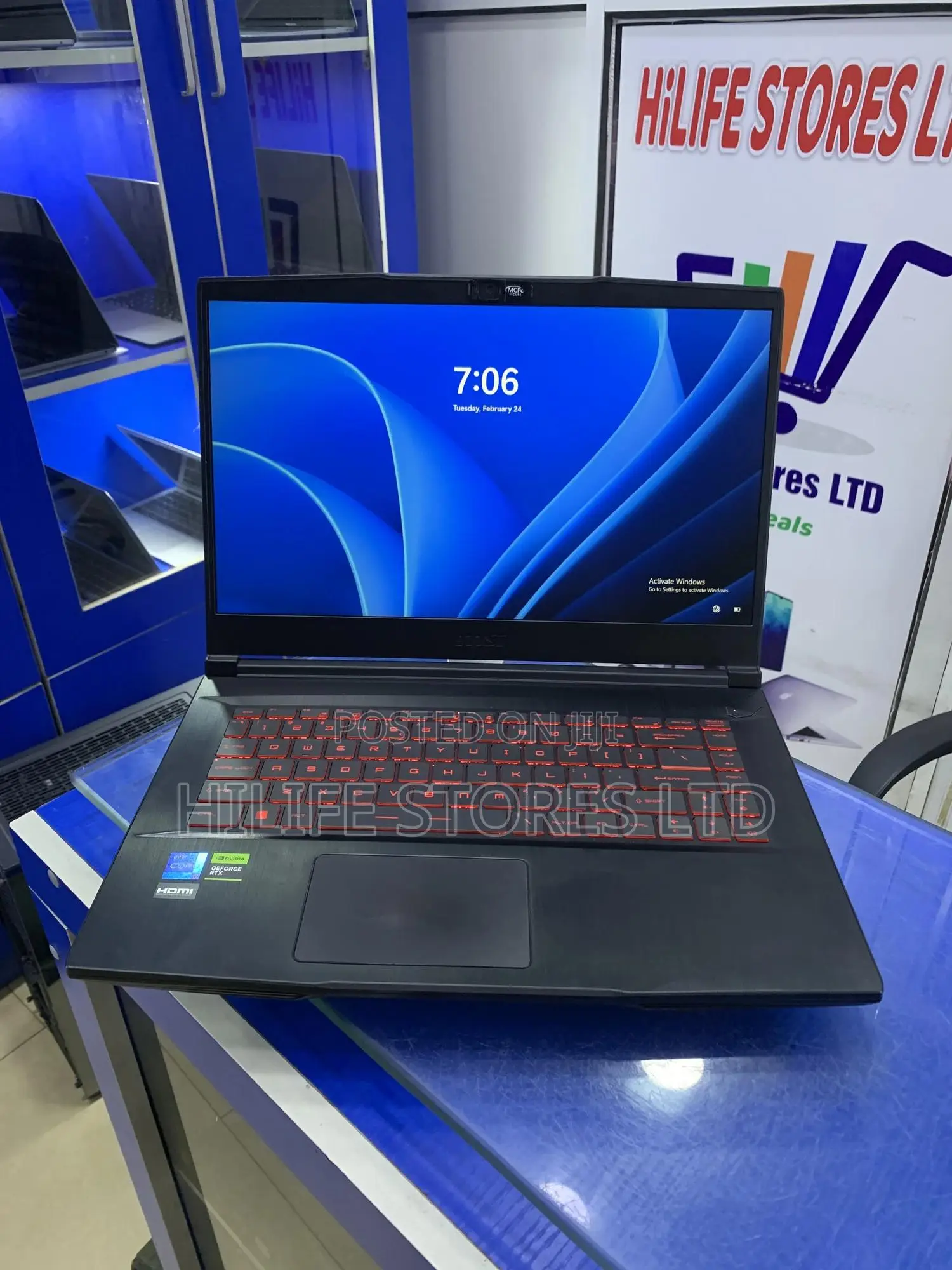 Laptop MSI GF75 Thin 64GB Intel Core i7 HDD+SSD 4T