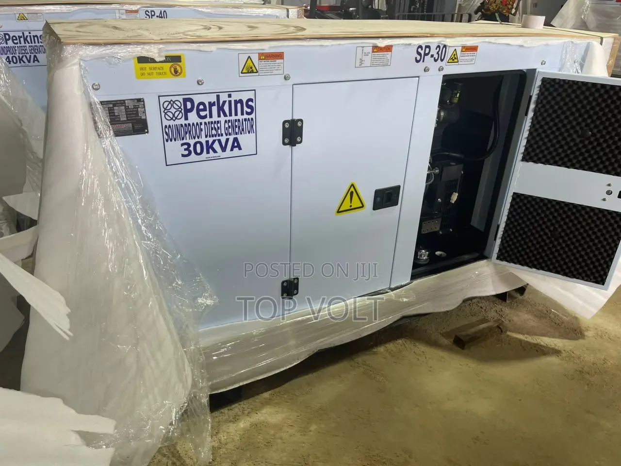 30KVA Silent Power Diesel Generator
