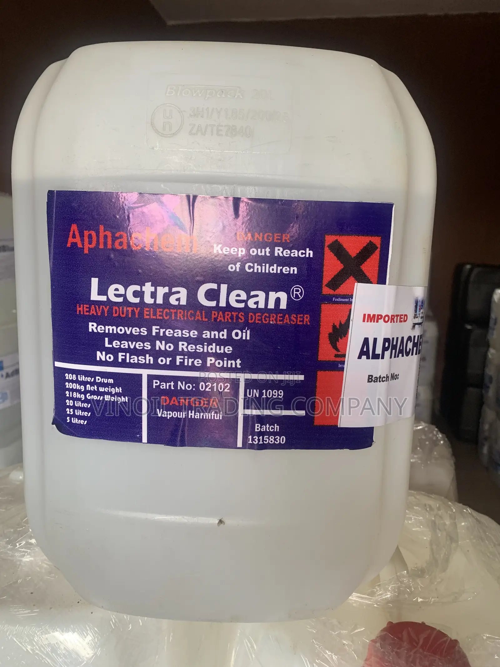 Alphachem Lectra Clean  Heavy Duty Electrical Parts Degreaser
