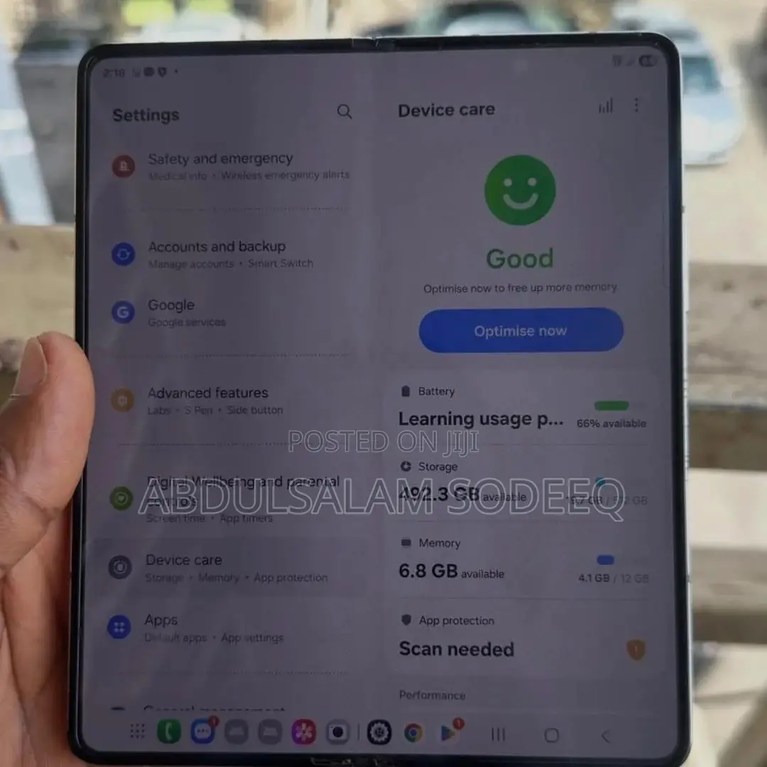New Samsung Galaxy Z Fold 5 256 GB Black